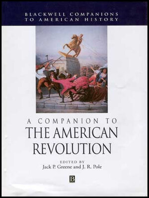 cover image of A Companion to the American Revolution